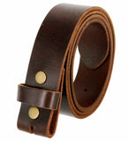 Belt - Genuine Australian leather snap on belt strap