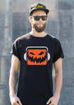 Pumpkin With Earphones Halloween T Shirt