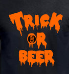 Trick or beer t shirt