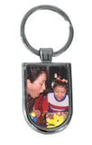 Key ring rectangle rounded