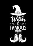 Witch And Famous Halloween T Shirt